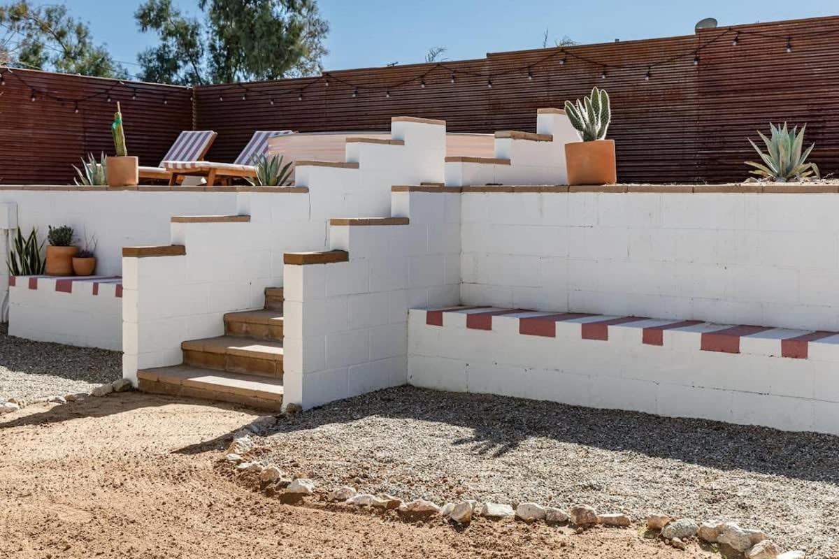 Joshua Tree - Le Tout Petit W Hot Tub Exterior foto